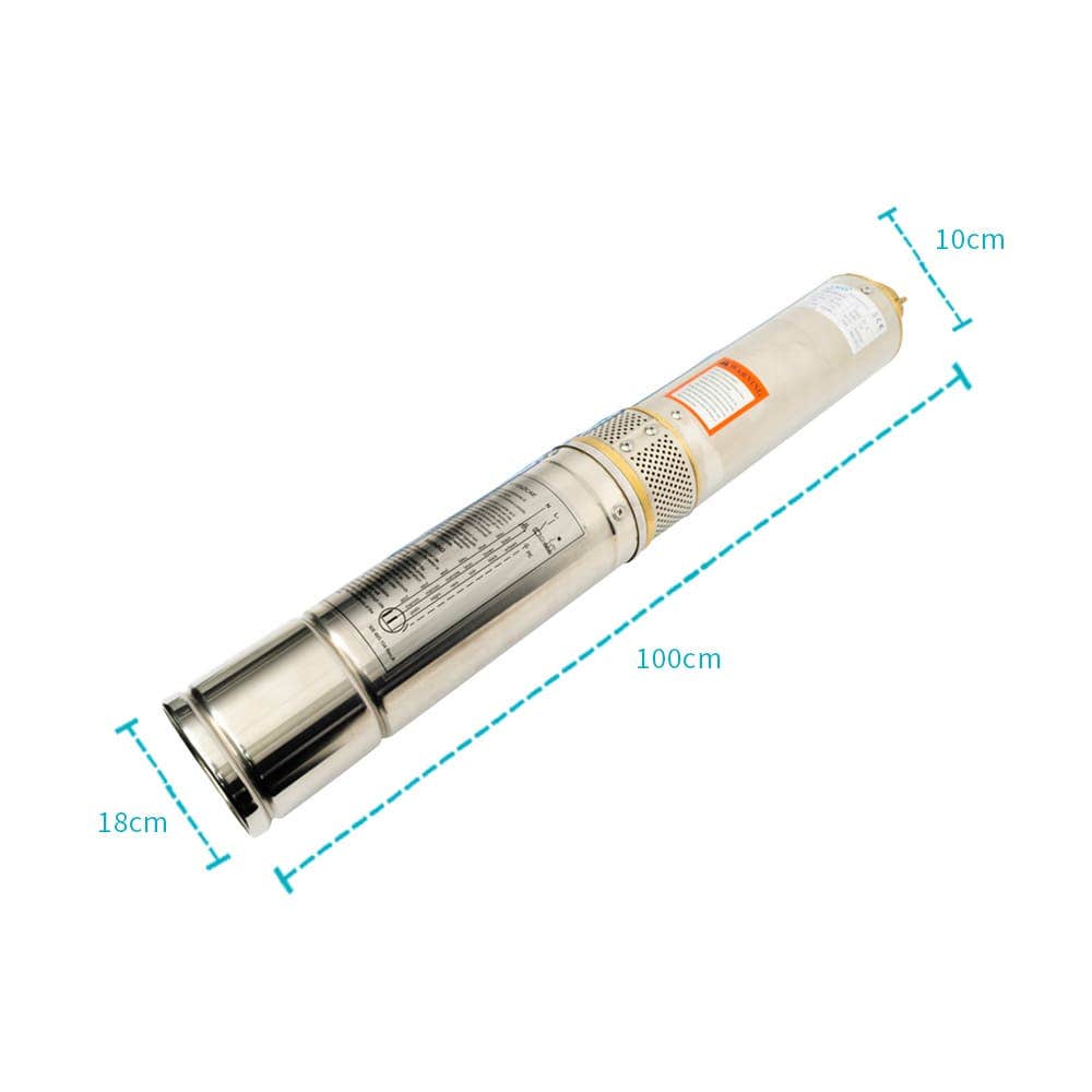 IUSA - Bomba sumergible 1.5 HP, para pozo profundo, IUSA