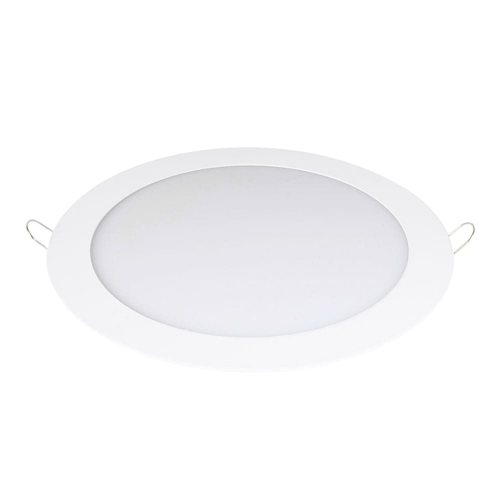 IUSA - Luminaria LED redonda para empotrar fija, 18W cálida, IUSA