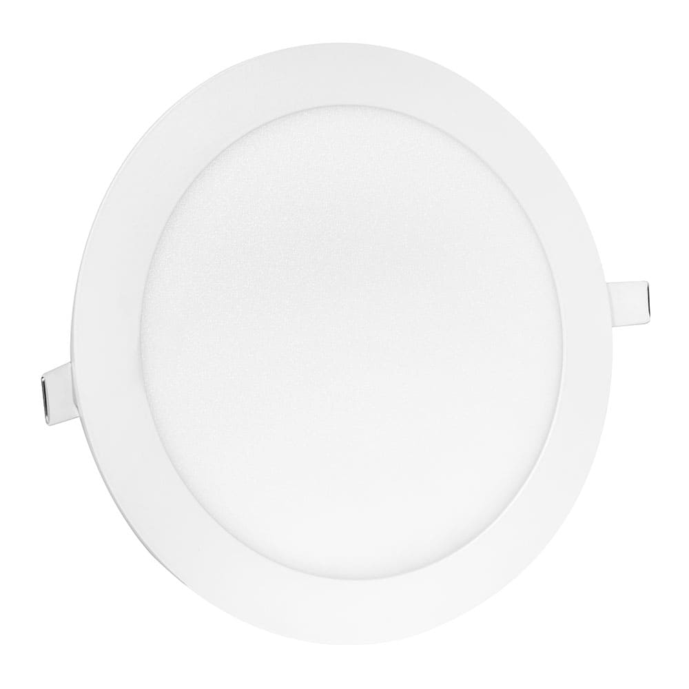 IUSA - Luminaria LED redonda para empotrar fija, 18W cálida, IUSA