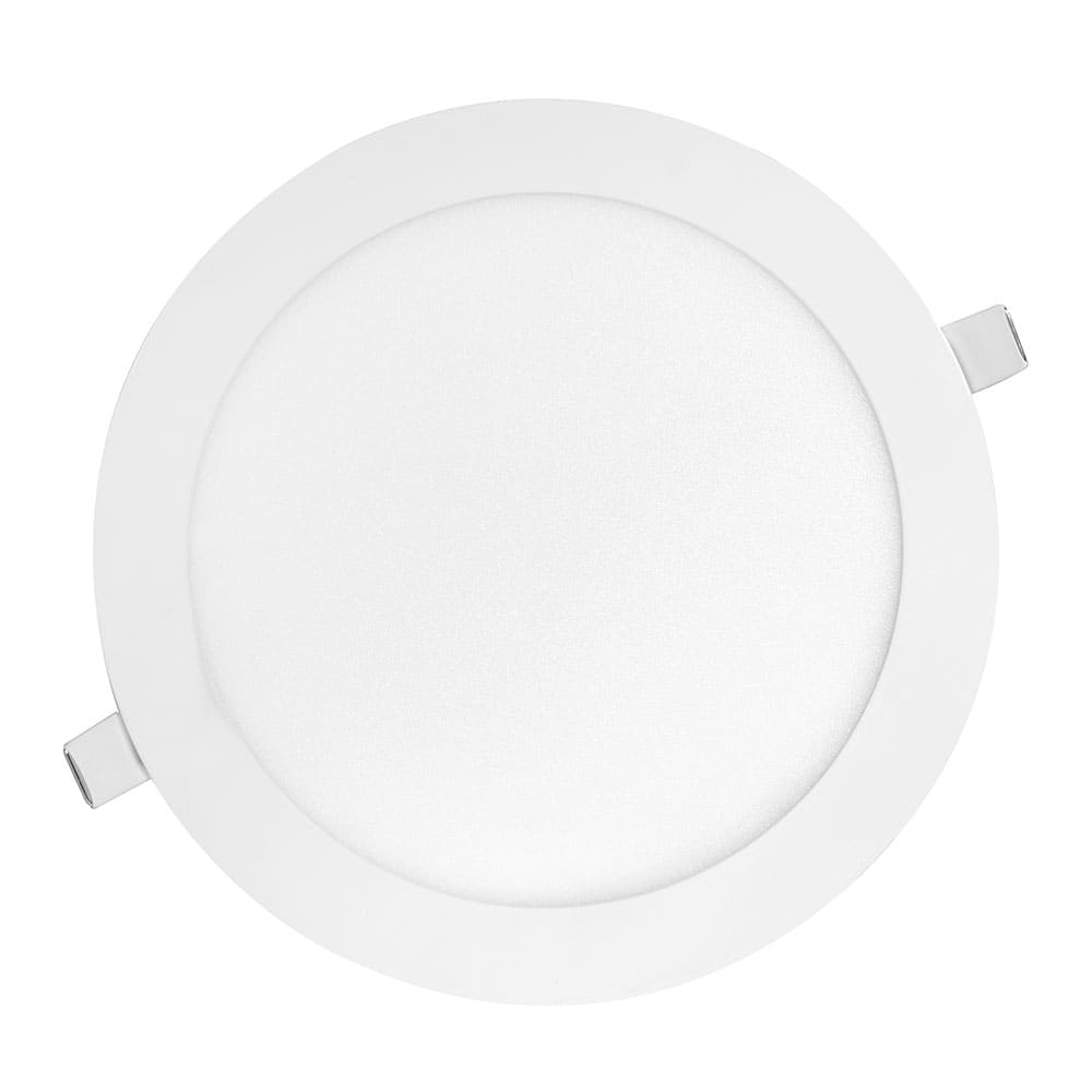 IUSA - Luminaria LED redonda para empotrar fija, 18W cálida, IUSA