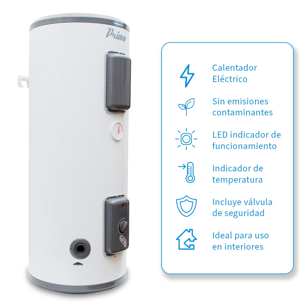IUSA - Calentador eléctrico de depósito Primo 75 L IUSA