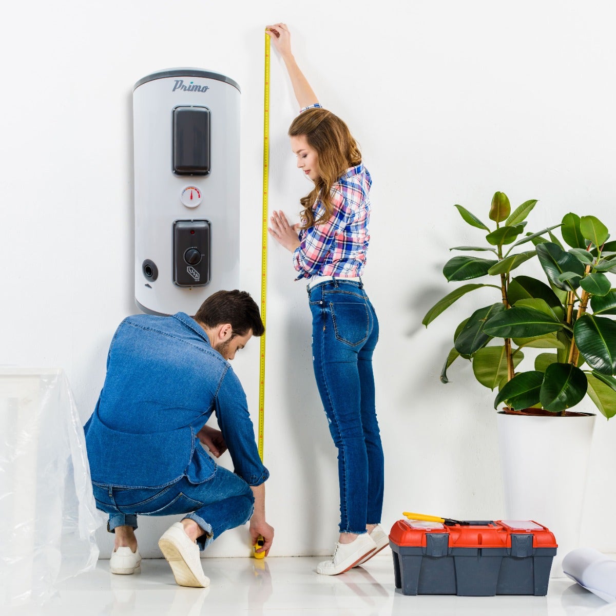 IUSA - Calentador eléctrico de depósito Primo 75 L IUSA