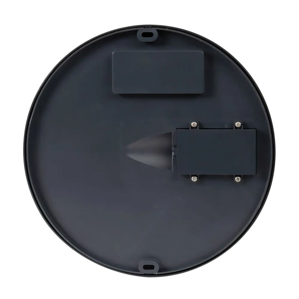 IUSA - Arbotante redondo LED para exterior, 9W, luz cálida, IUSA