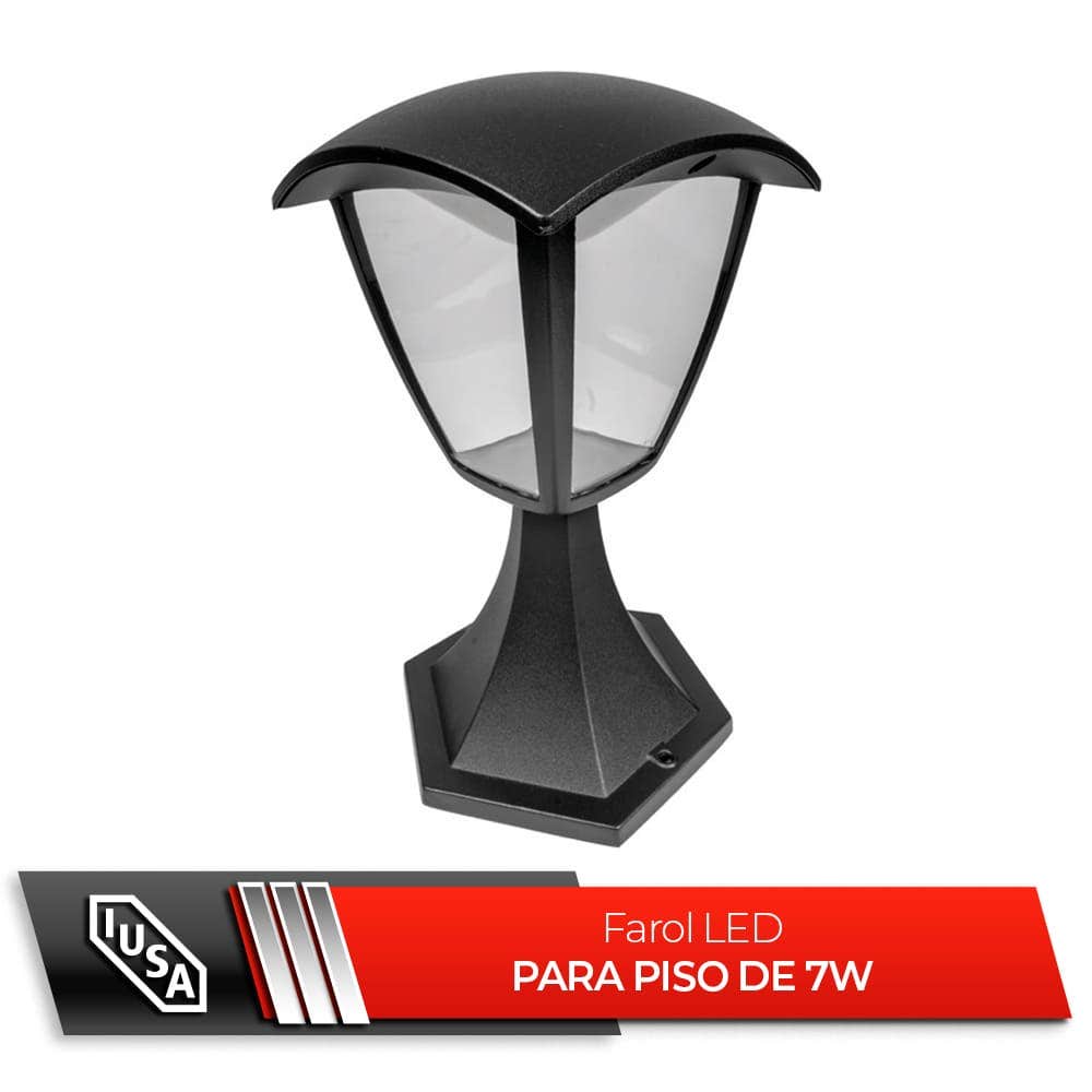 IUSA - Farol LED para piso de 7 W