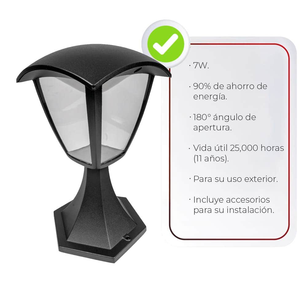 IUSA - Farol LED para piso de 7 W