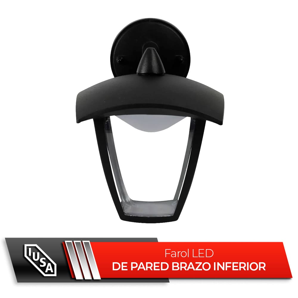 IUSA - Farol led de pared brazo de lado 7 w