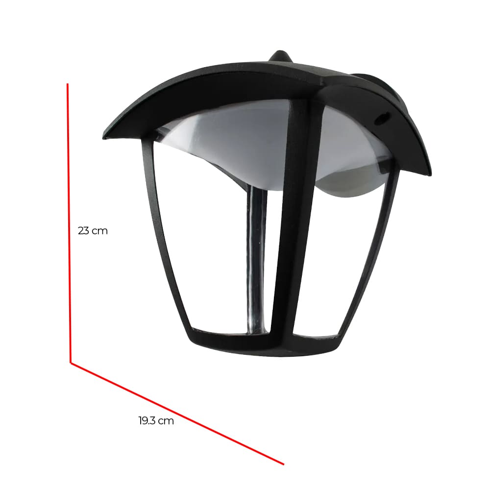 IUSA - Farol led de pared brazo de lado 7 w