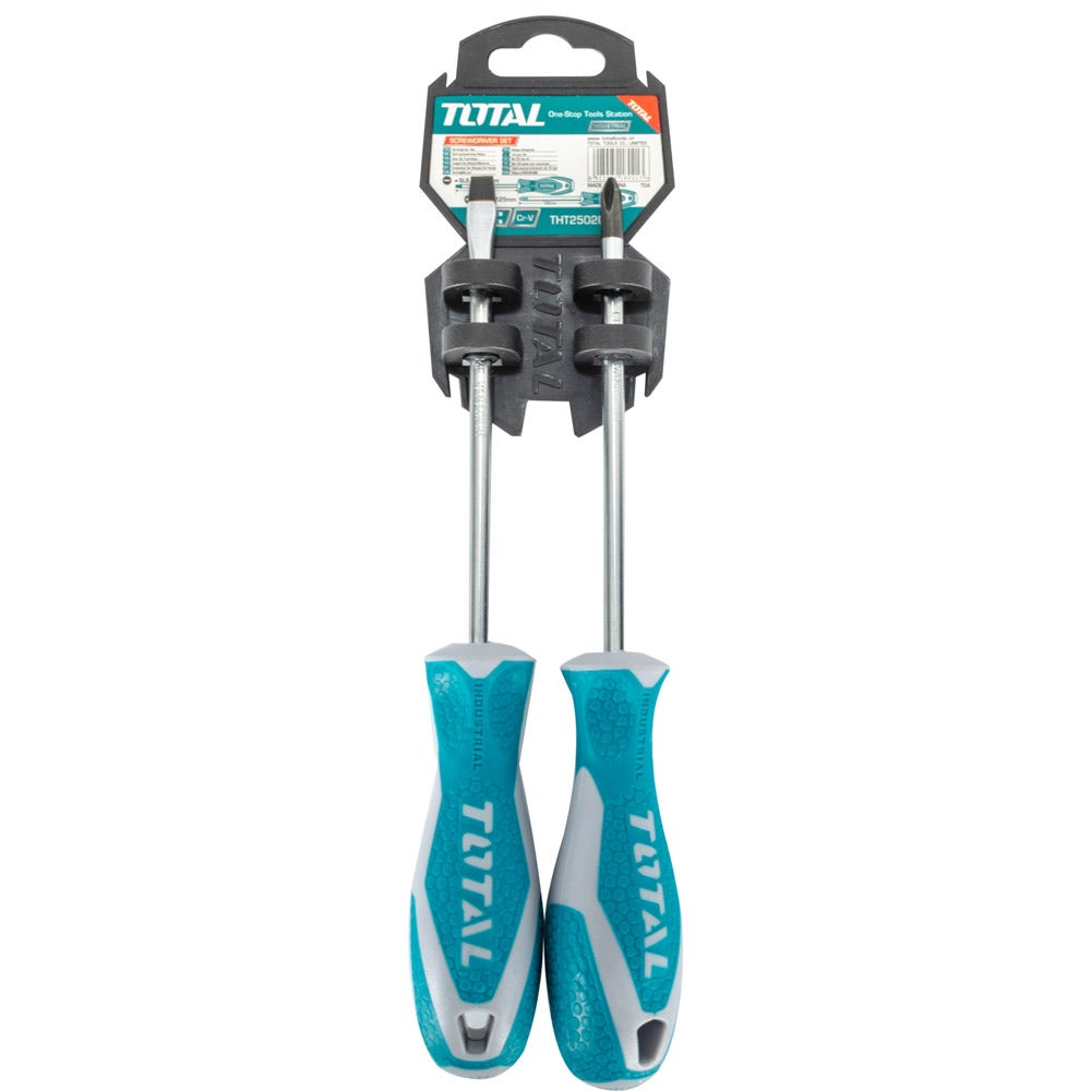 IUSA - Dúo de Desarmadores con Mango Comfort Grip