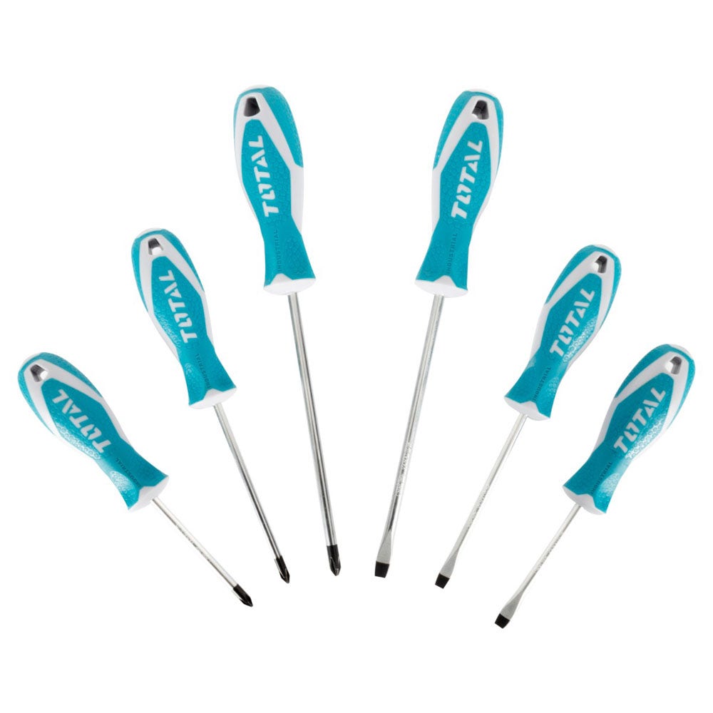 IUSA - Juego de 6 Desarmadores con Mango Comfort Grip