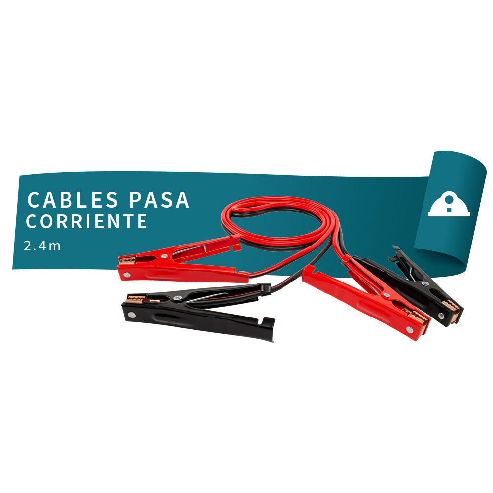 IUSA - Cable pasa corriente 2.4 metros, iusa, 200 A