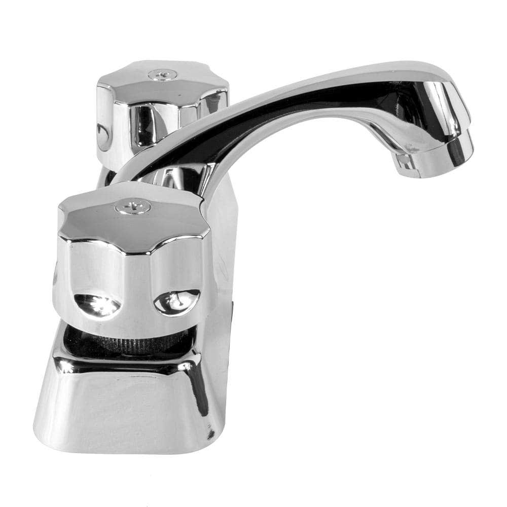 IUSA - Mezcaladora 4" lavabo cromada