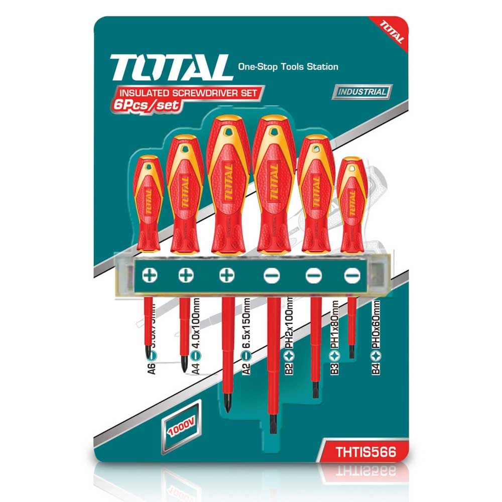 IUSA - Juego de 6 Desarmadores Dieléctricos