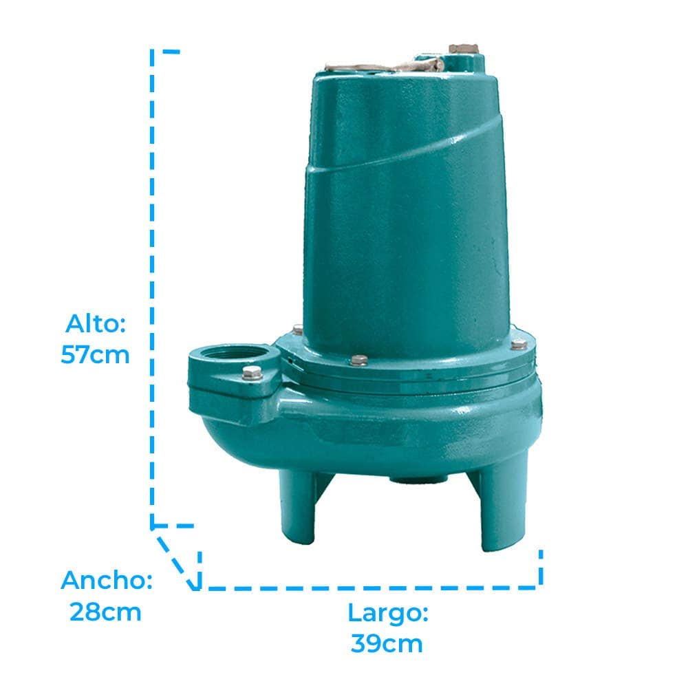 IUSA - Bomba sumergible para aguas residuales IUSA 1 HP