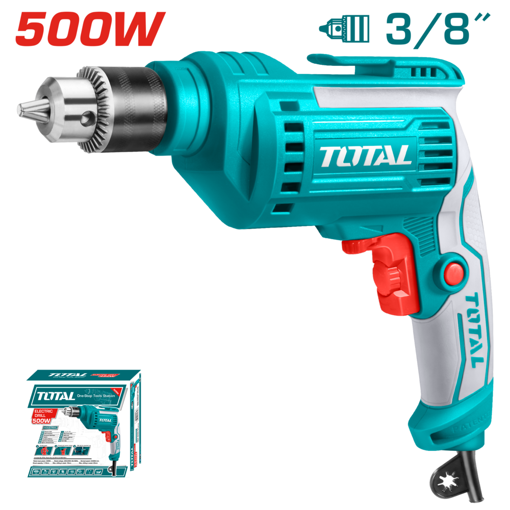 IUSA - Taladro 3/8 500 W