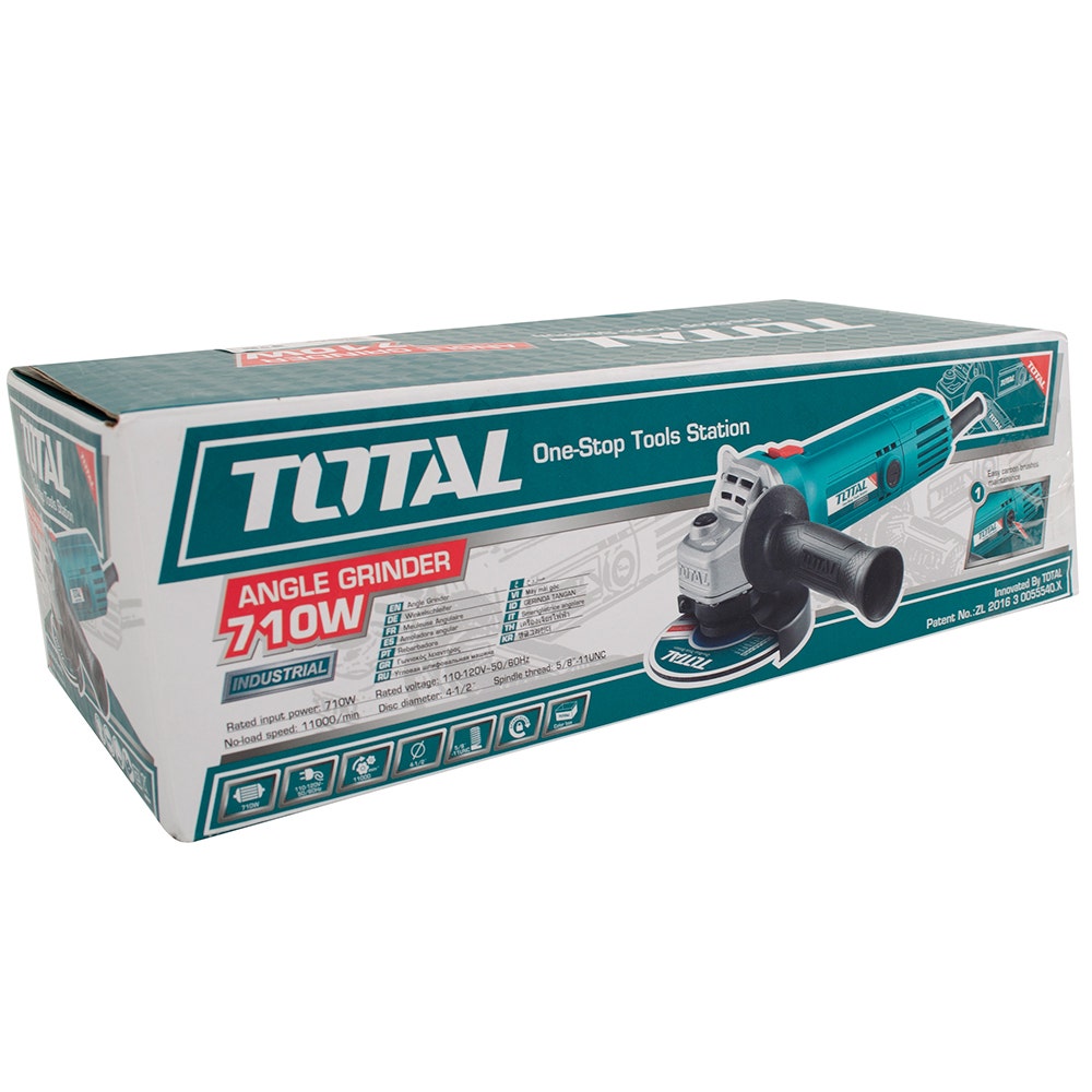 IUSA - Esmeriladora con Disco de 4 1/2", 750 W