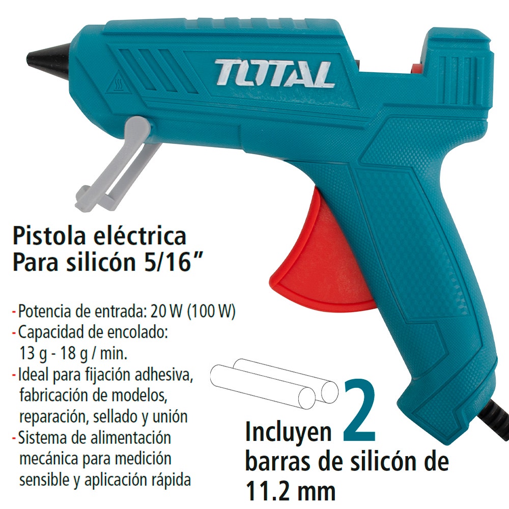 IUSA - Pistola Eléctrica para Silicón