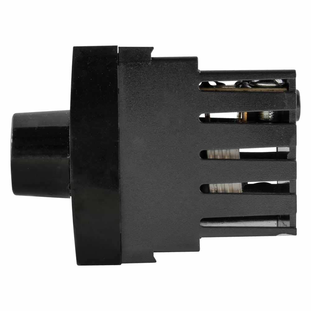 IUSA - Dimmer scudetto negro brillante