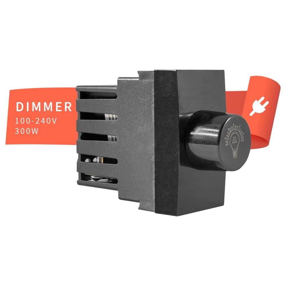 IUSA - Dimmer scudetto negro brillante