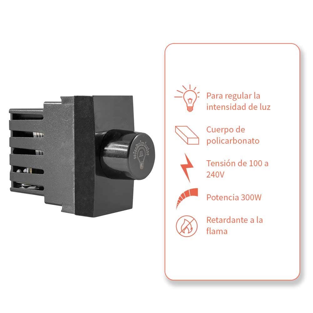 IUSA - Dimmer scudetto negro brillante