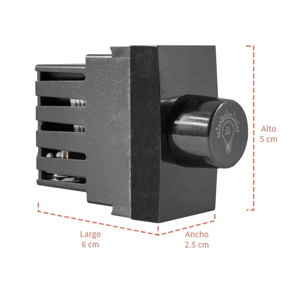 IUSA - Dimmer scudetto negro brillante