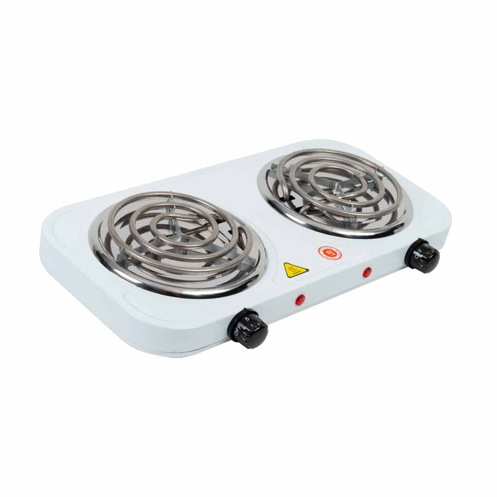 IUSA - Parrilla eléctrica 2 quemador de espiral sin asa
