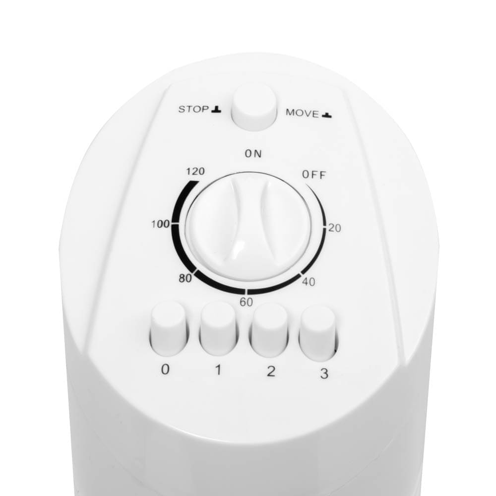 IUSA - Ventilador de torre iusa 36" 42w 3 velocidades con temporizador