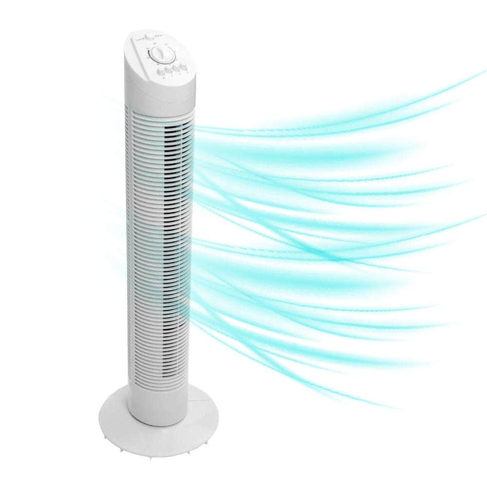 IUSA - Ventilador de torre iusa 36" 42w 3 velocidades con temporizador