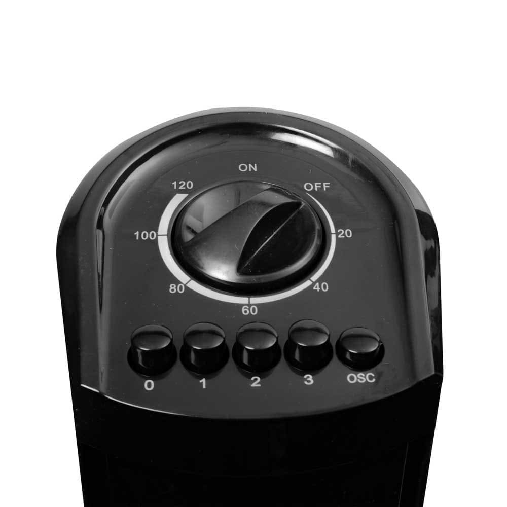 IUSA - Ventilador de torre 46 pulgadas con temporizador y 3 velocidades