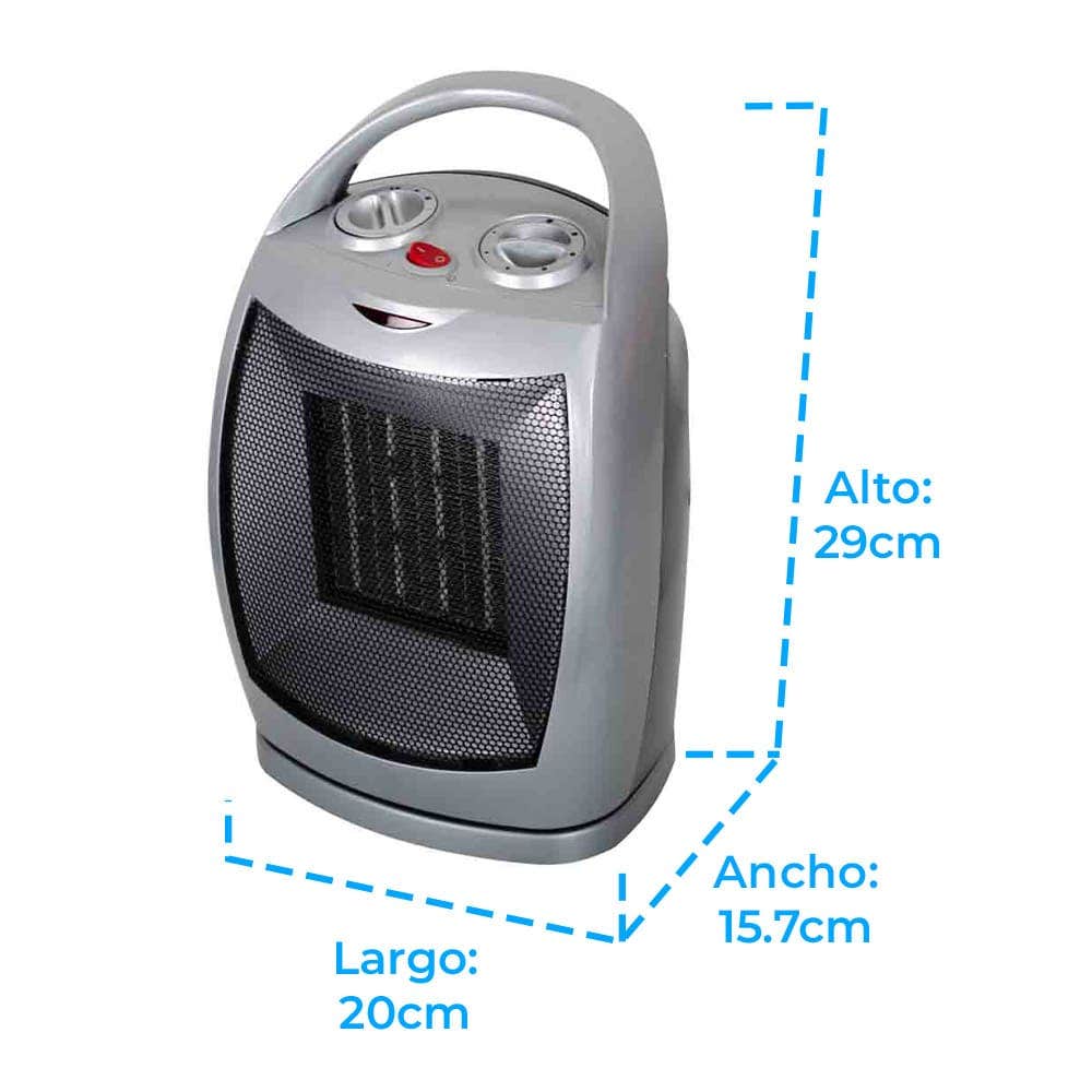 IUSA - Calefactor de ambiente portátil, 1500 w