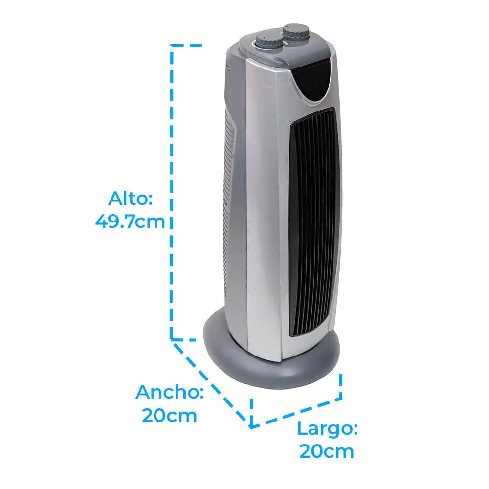 IUSA - Calefactor de ambiente de torre, 1500 w, iusa