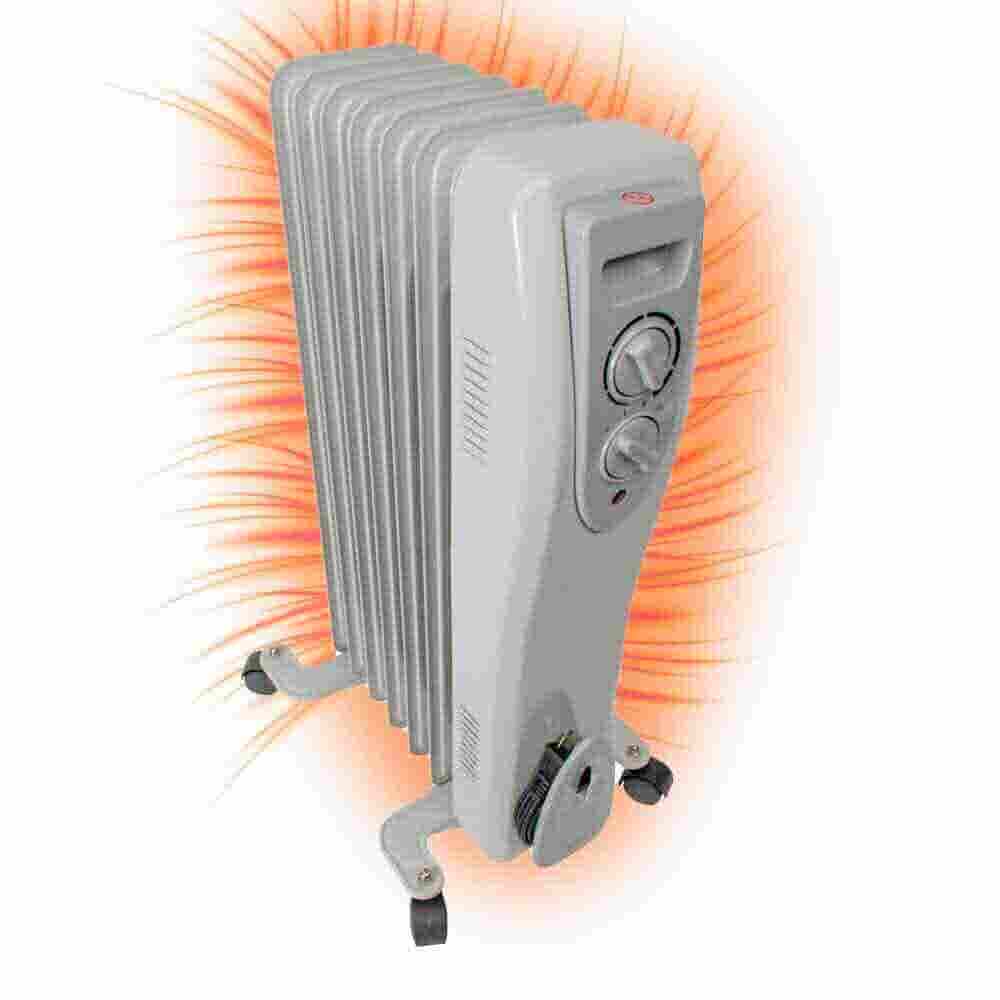 IUSA - Calefactor de ambiente de piso, de aceite, 1500 w, IUSA