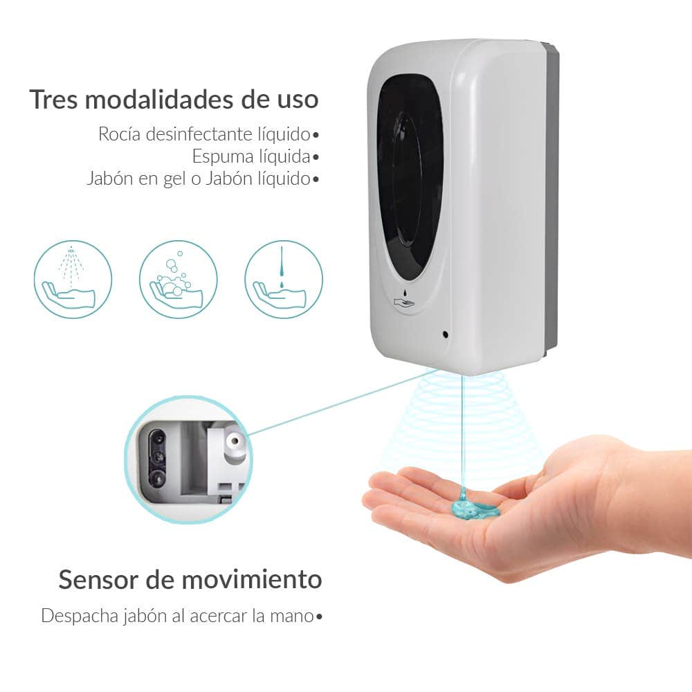 IUSA - Dispensador automático de jabón líquido