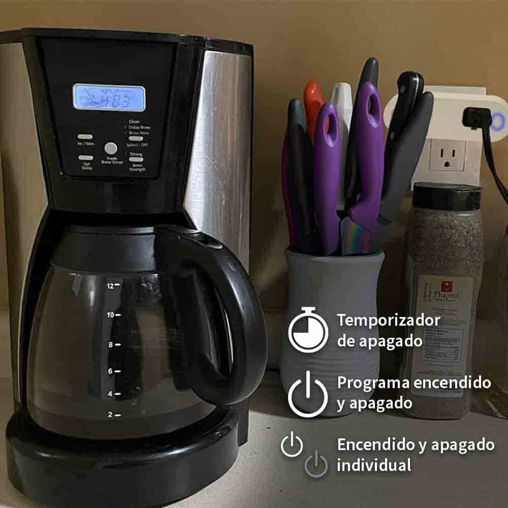 IUSA - Multicontacto inteligente wifi, 2 entradas