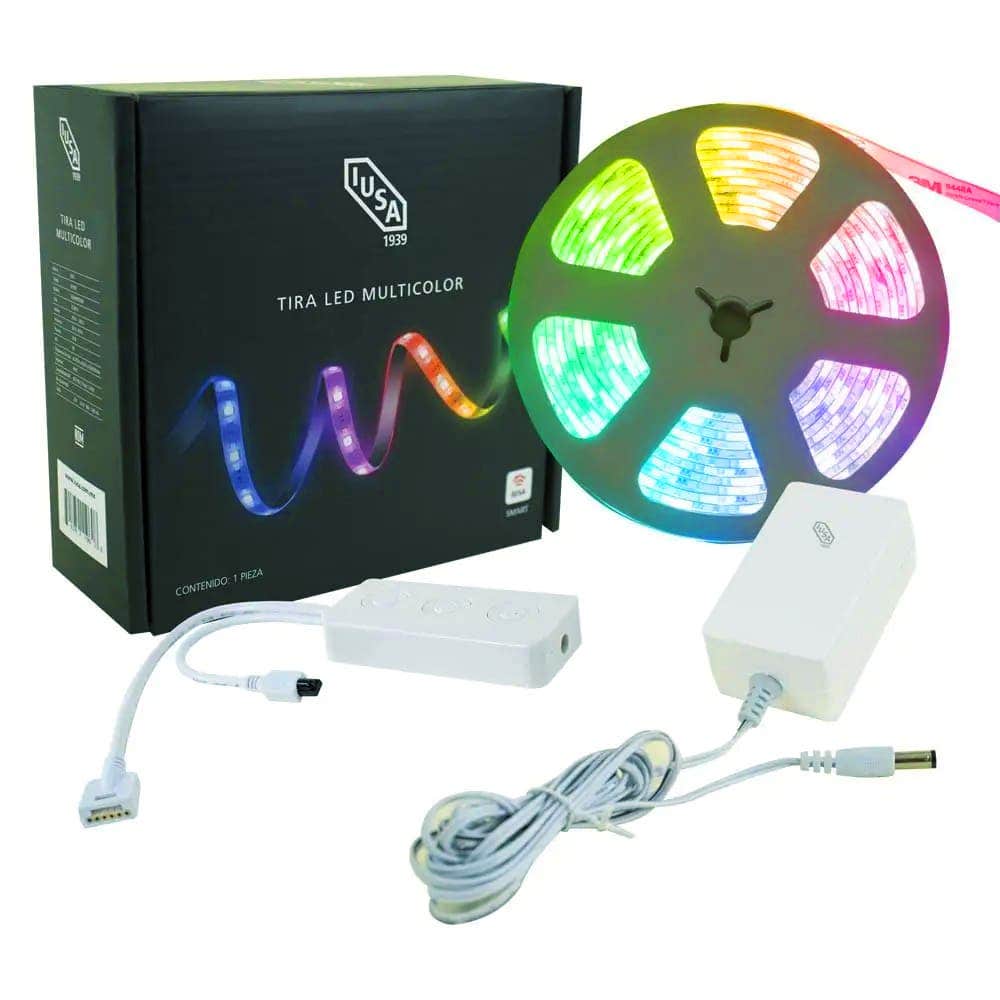 IUSA - Tira led wifi multicolor, IUSA Smart, 5 m