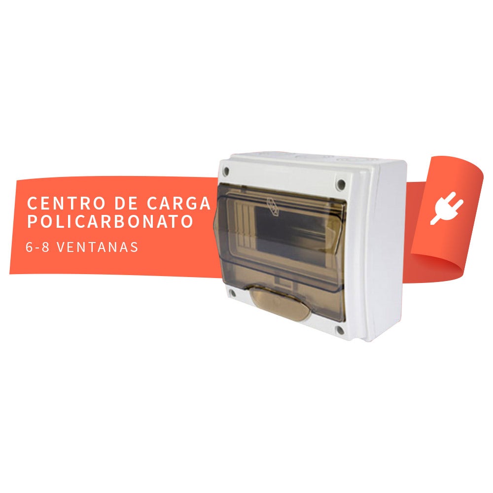 IUSA - Centro de carga de policarbonato, 6-8 ventanas