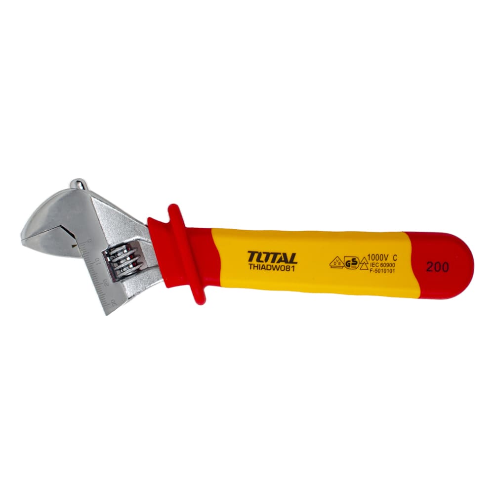 IUSA - Llave ajustable dieléctrica 8”, total