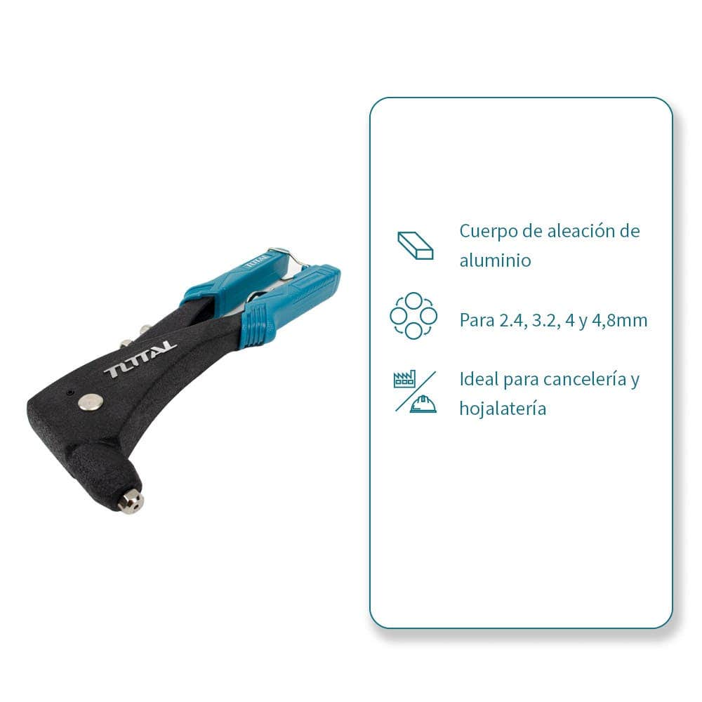 IUSA - Remachadora profesional total de 10.5”