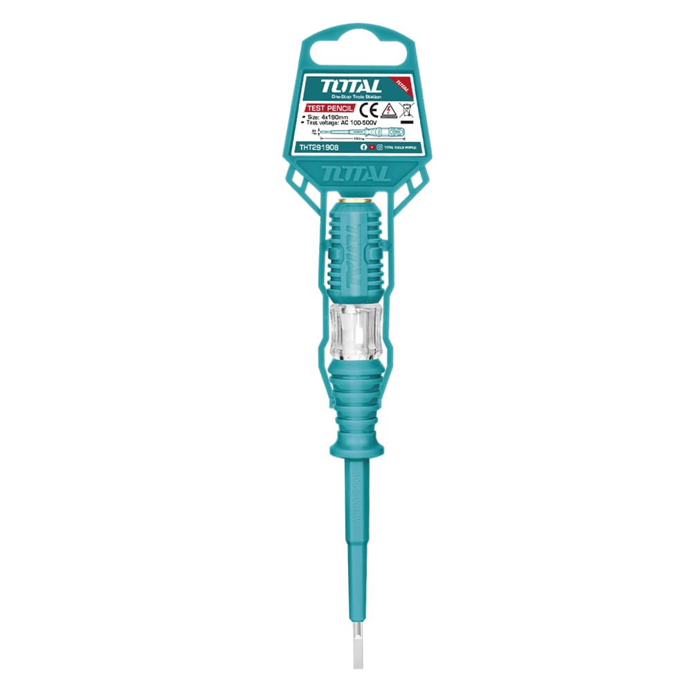 IUSA - Probador de corriente 100 V - 500 V con punta tipo desarmador Modelo THT291908 IUSA