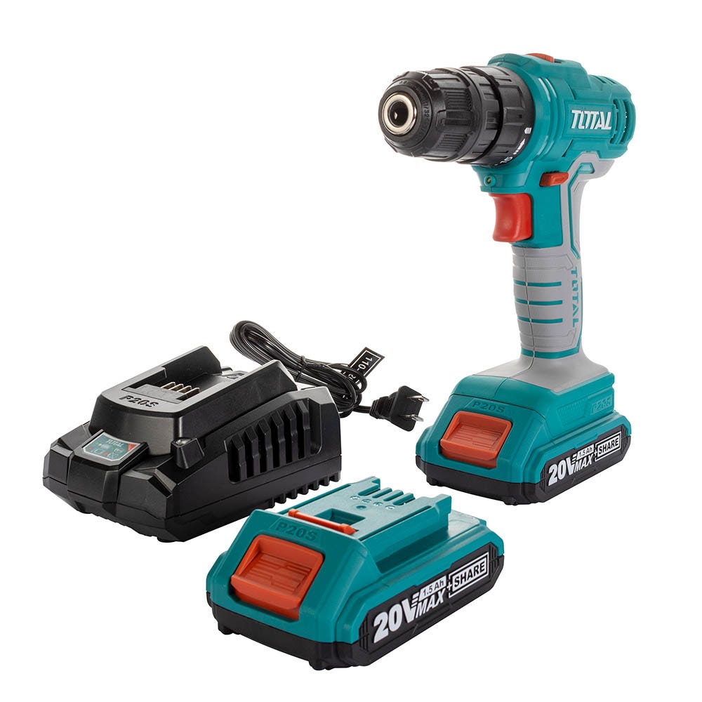 IUSA - Taladro Inalámbrico, Total, 3/8”, 20 V.