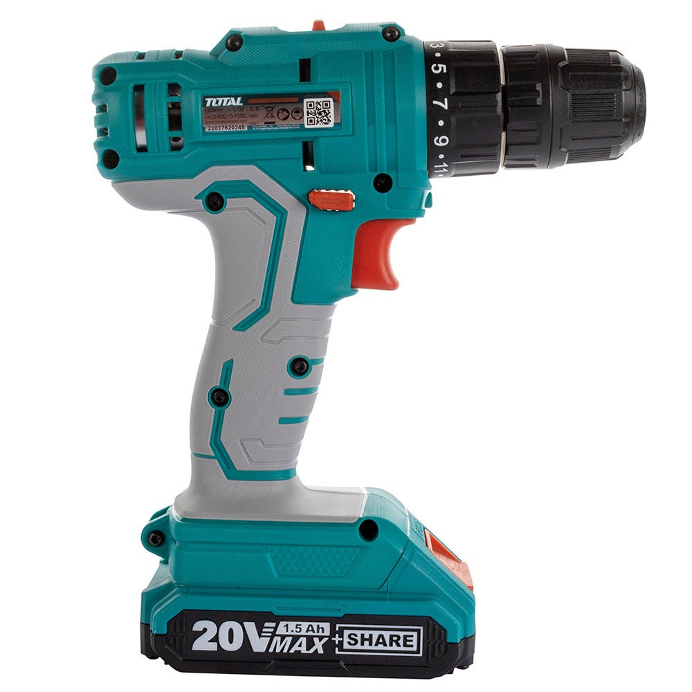 IUSA - Taladro Inalámbrico, Total, 3/8”, 20 V.