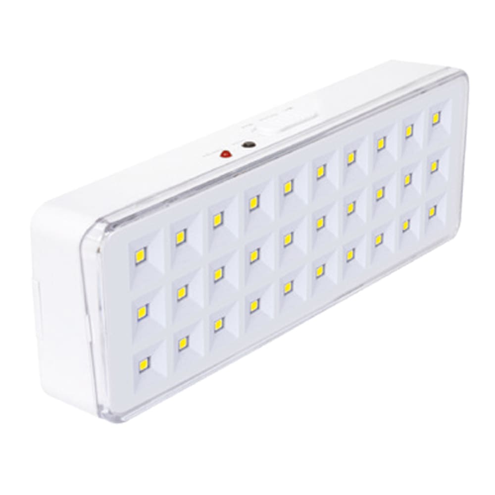 IUSA - Lámpara de emergencia lineal 30 LED 4 W, IUSA