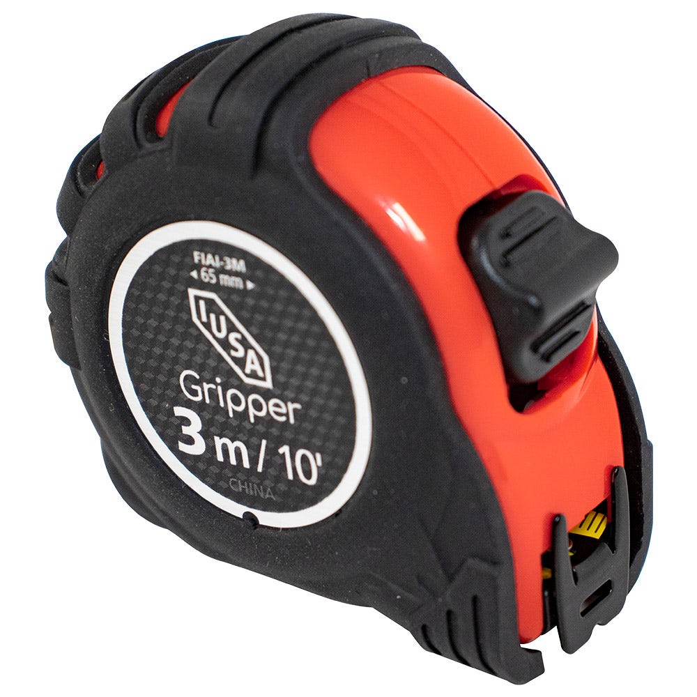 IUSA - Flexómetro compacto, anti impacto, iusa, 3 m