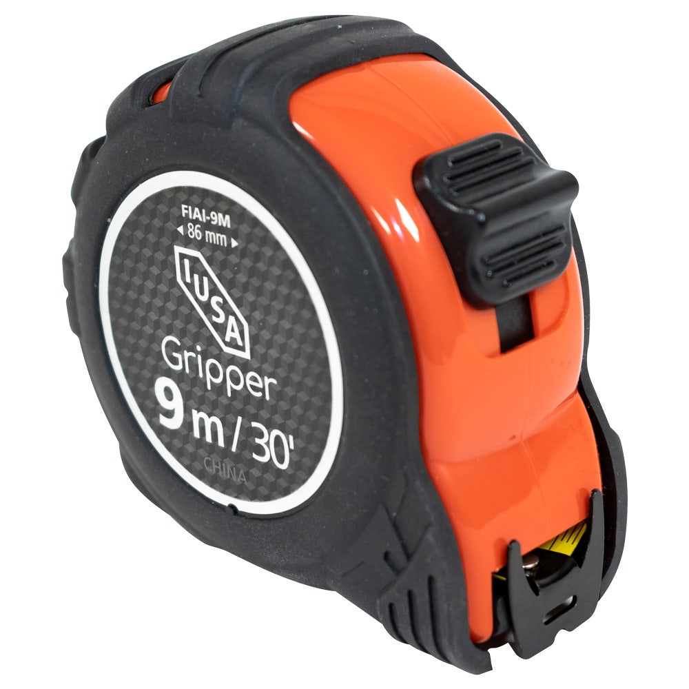 IUSA - Flexómetro compacto, anti impacto, iusa, 9 m