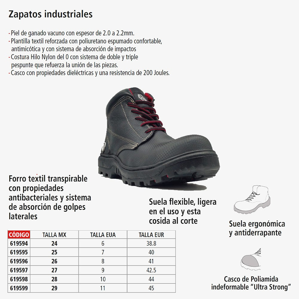 IUSA - Botas de Protección y Seguridad, IUSA No. 29