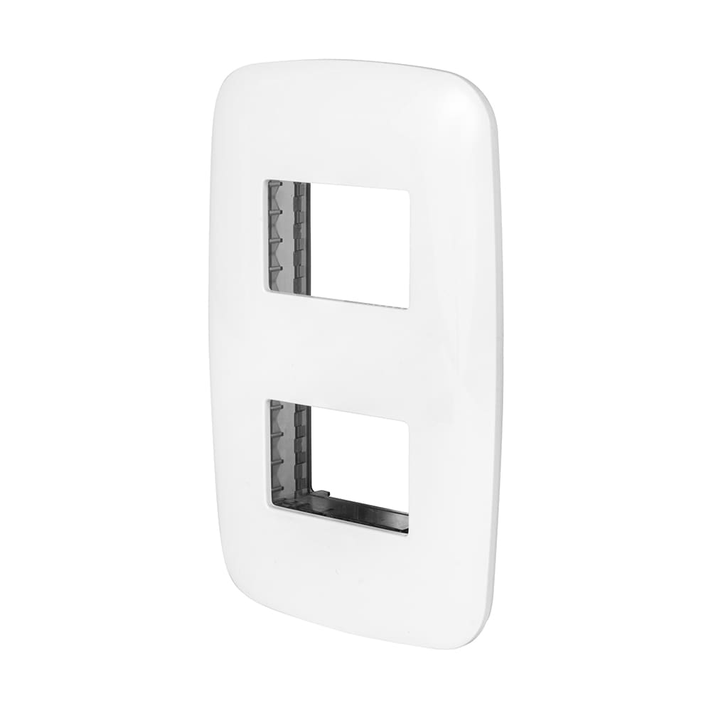 IUSA - Placa armada con 2 ventanas curve blanco IUSA