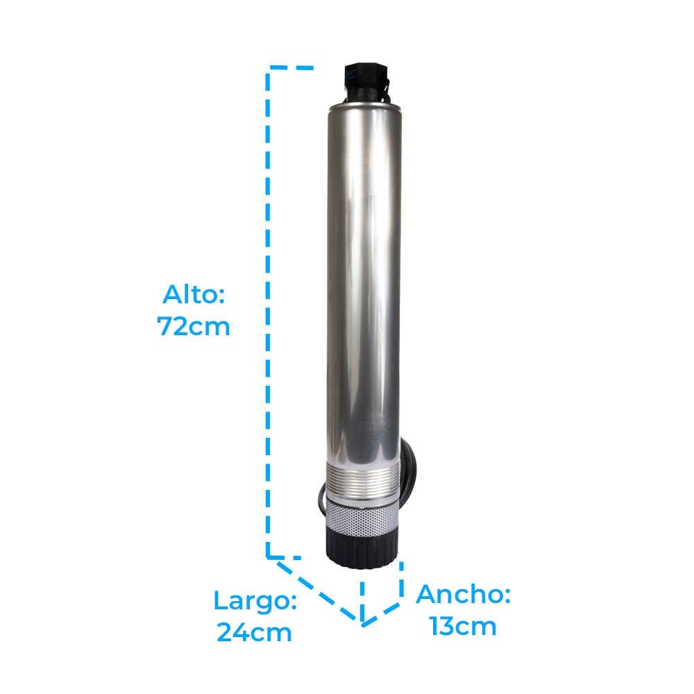 IUSA - Bomba sumergible 0.75 hp dominator
