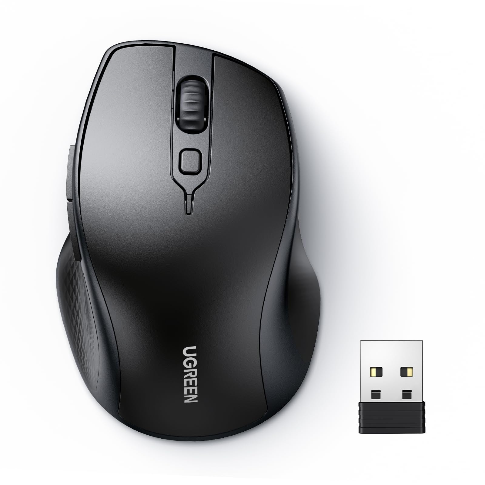 UGREEN -  Ratón inalámbrico ergonómico UGREEN