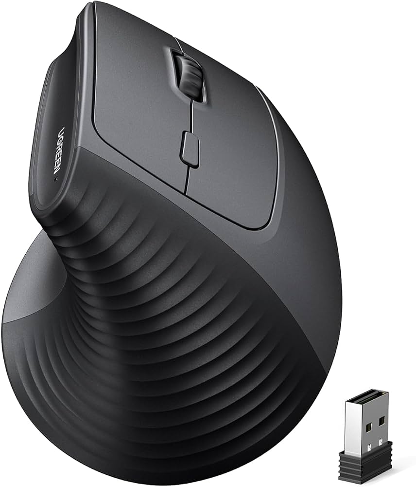 UGREEN - Ratón inalámbrico ergonómico UGREEN