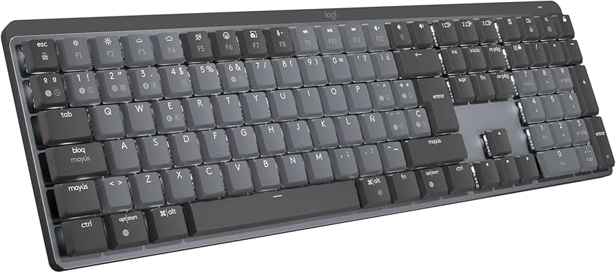 LOGITECH - Teclado Logitech MX Mechanical Inalámbrico Alto Desempeño Color Grafito