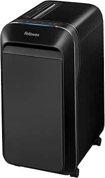 FELLOWES - Trituradora Fellowes Powershred LX190 Corte Cruzado 20 Hojas 8 Galones Color Negro